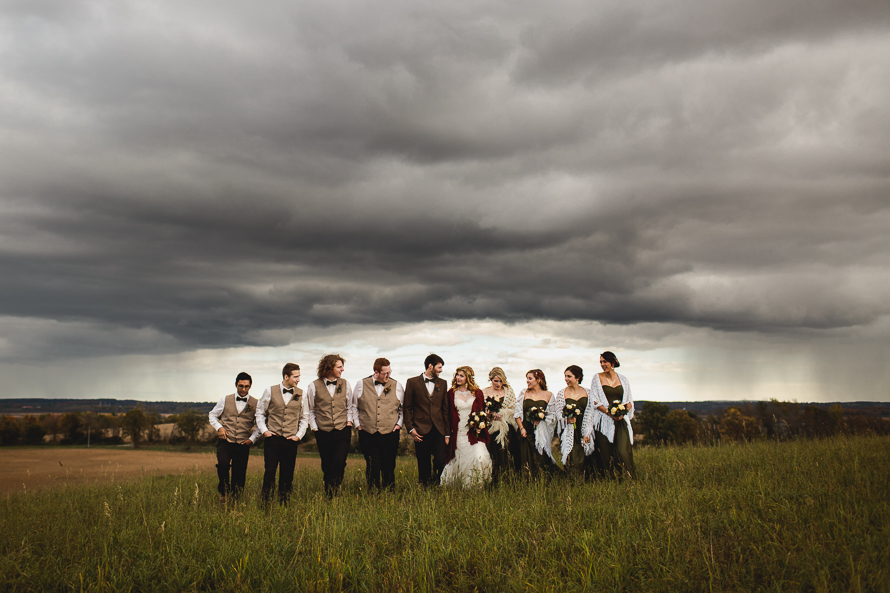 Documentary Peterborough Wedding photographer at Polmenna Barn in Campbellford, Ontario